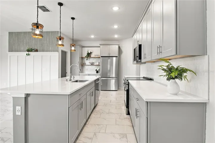Entry to Galley Kitchen