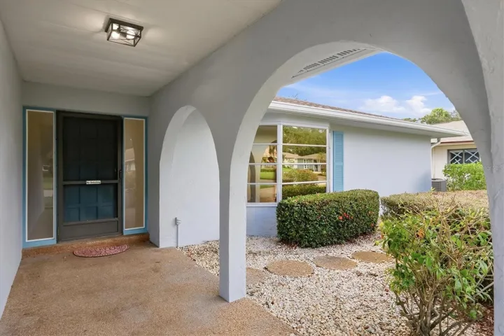 Front entryway.