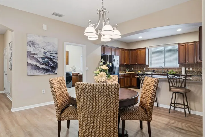 View of the Dining & Kitchen areas