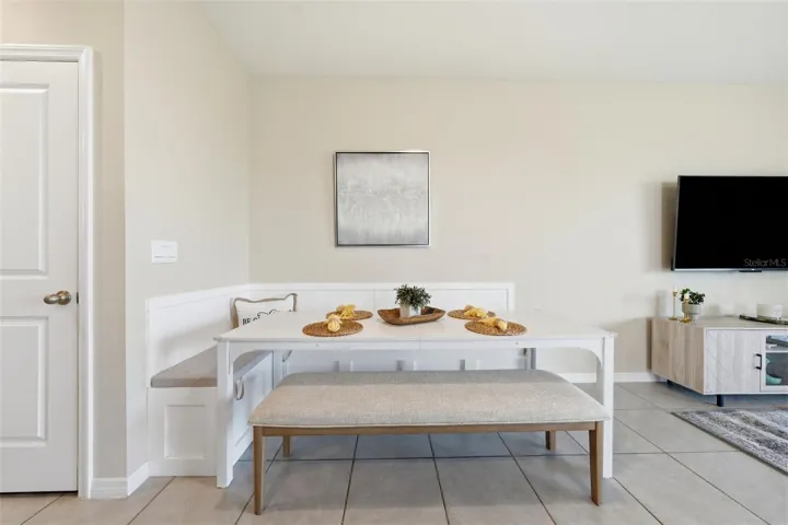 Custom Built-in Bench offers a cute pulled together look with Storage