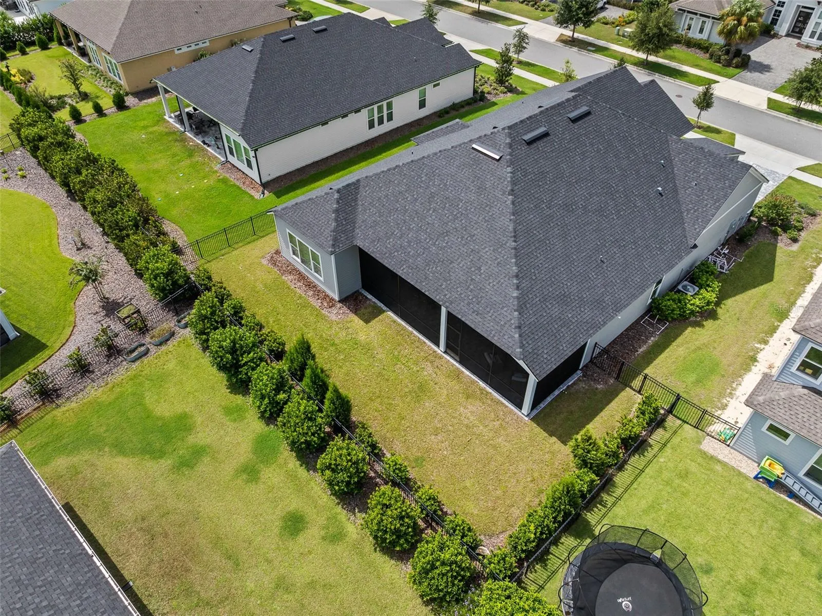 Aerial Backyard View