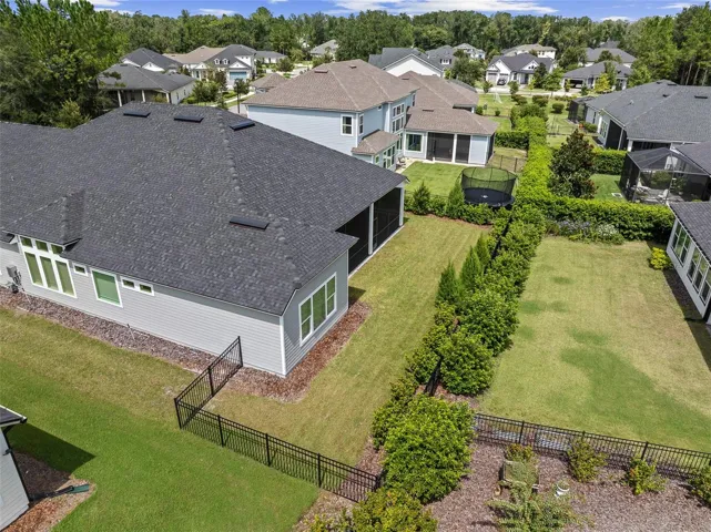 Aerial Backyard View