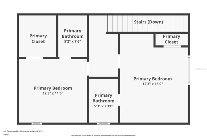 Upstairs Layout