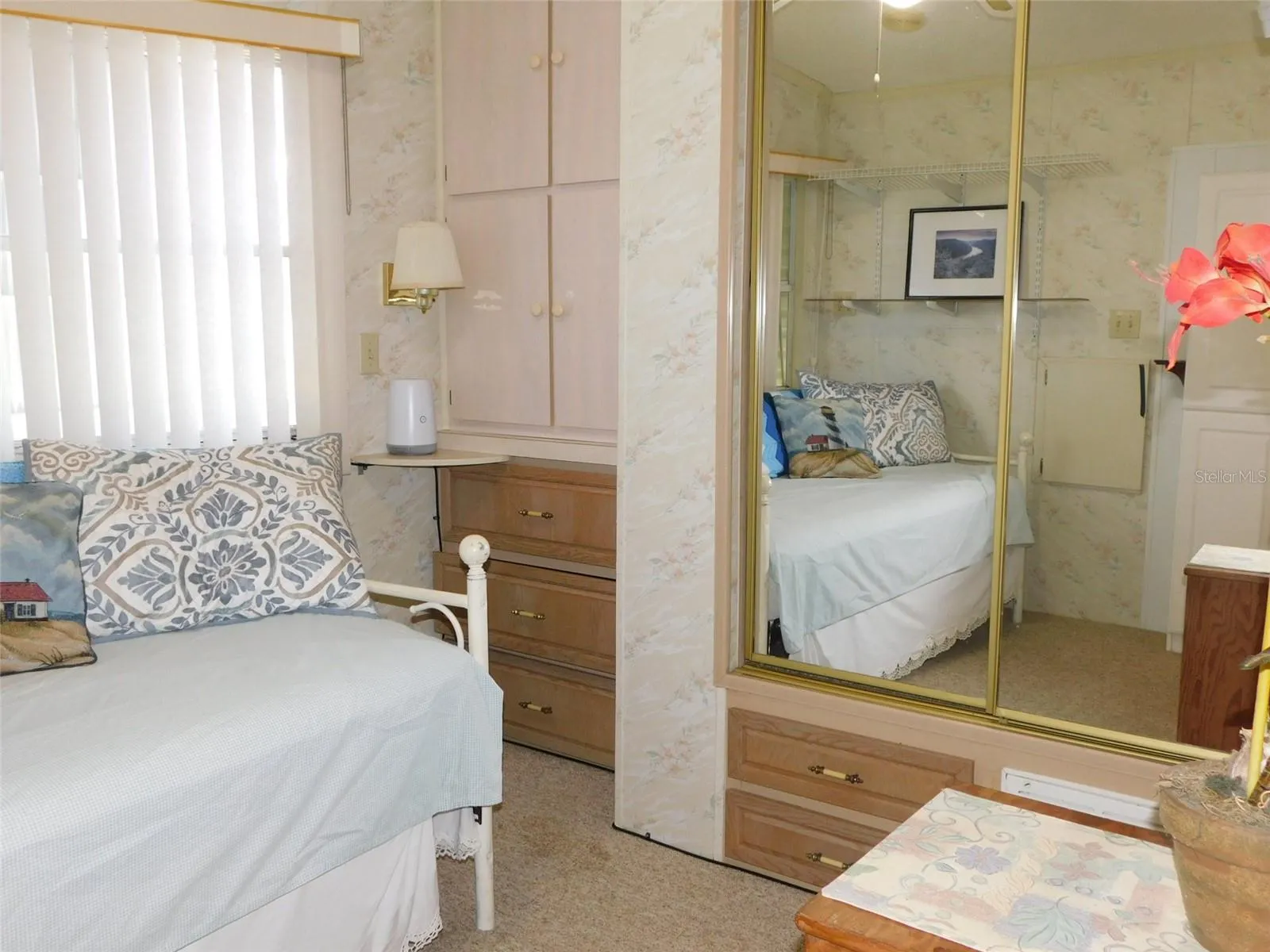 2ND BR WITH BUILT IN CLOSET-STORAGE