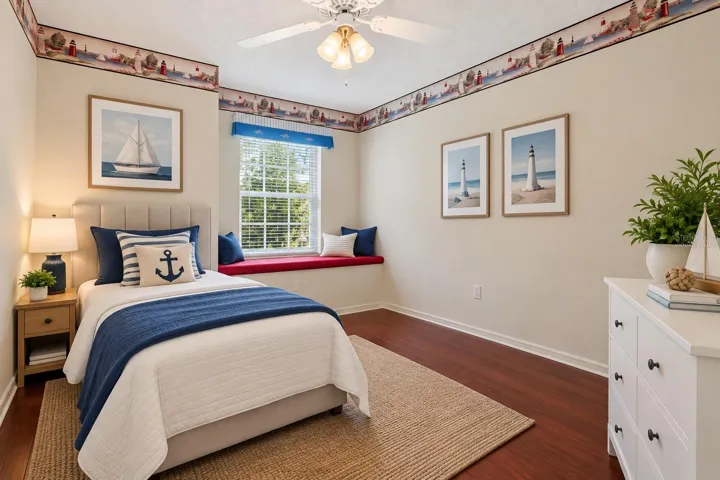 virtually staged-2nd Bedroom