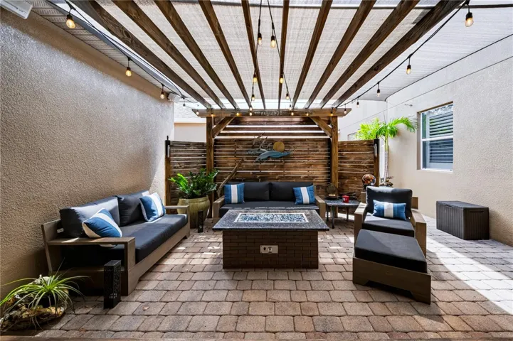 Back Patio Courtyard