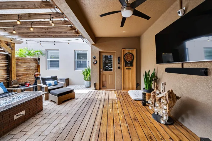 Back Patio Courtyard