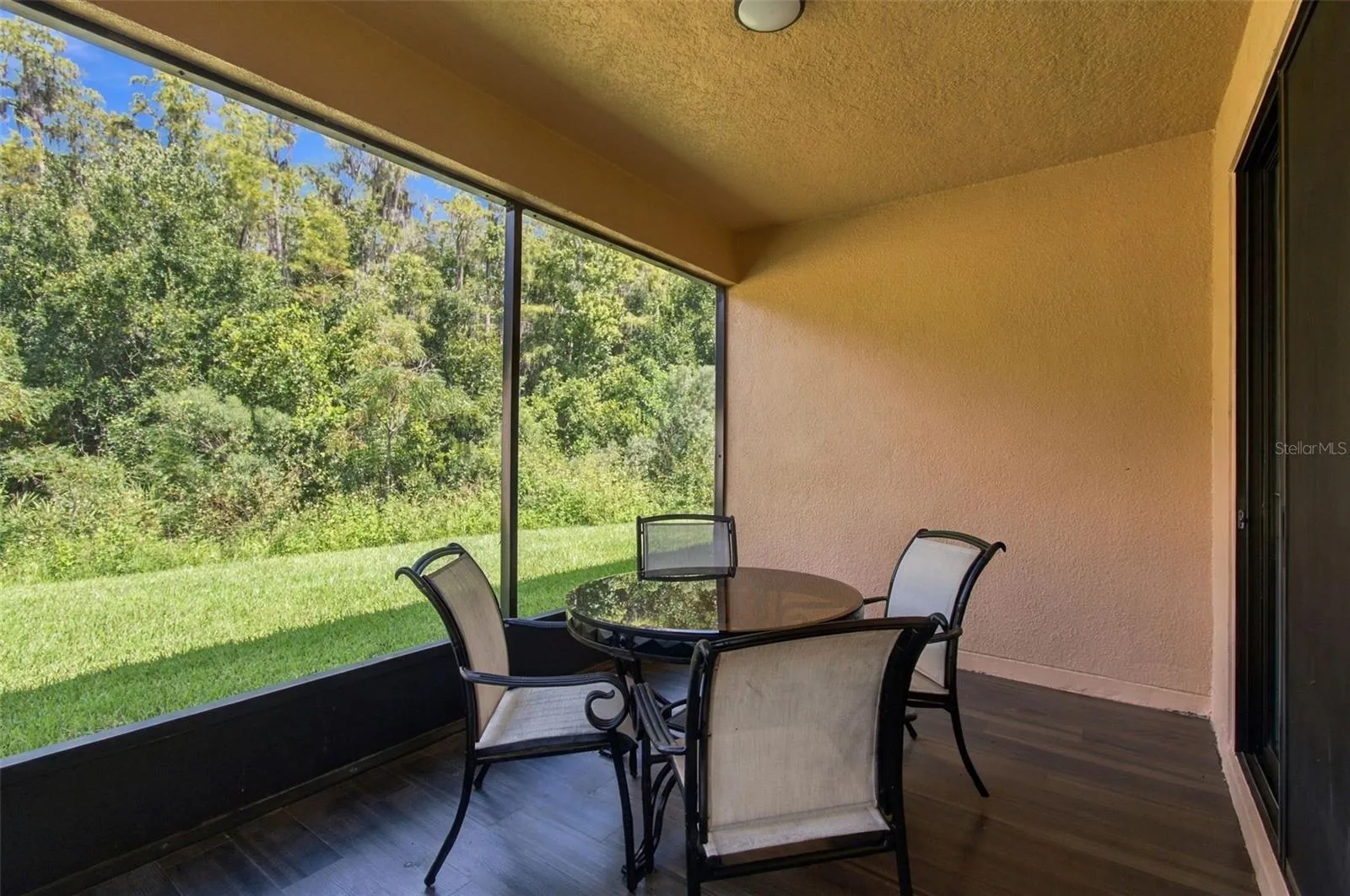 Screened lanai