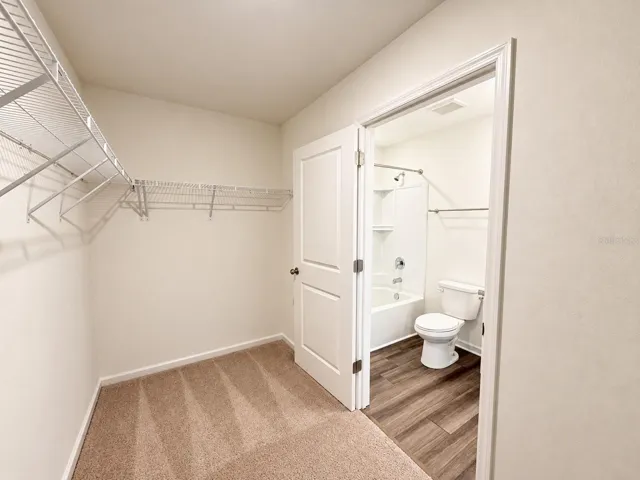 Primary bedroom closet
