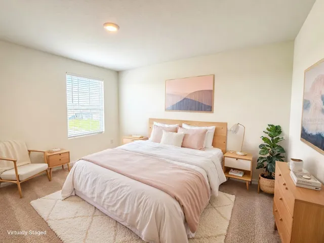 2nd Bedroom Virtually staged