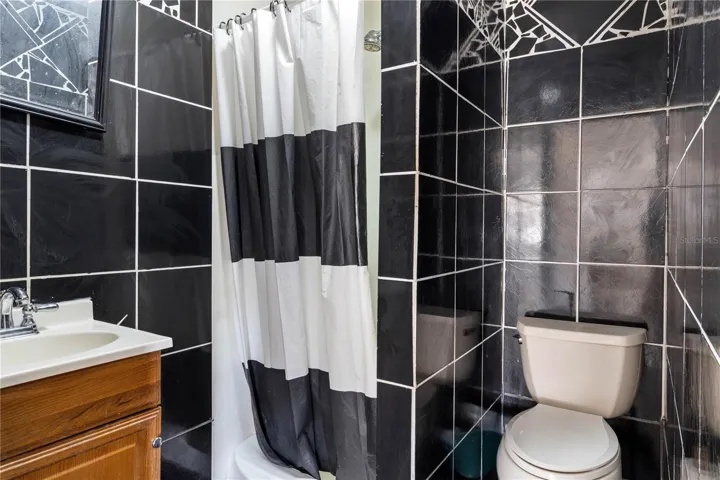 Bathroom in bonus room area