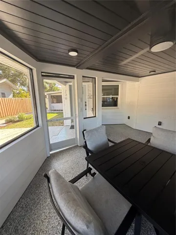 236: Covered, Screened Porch