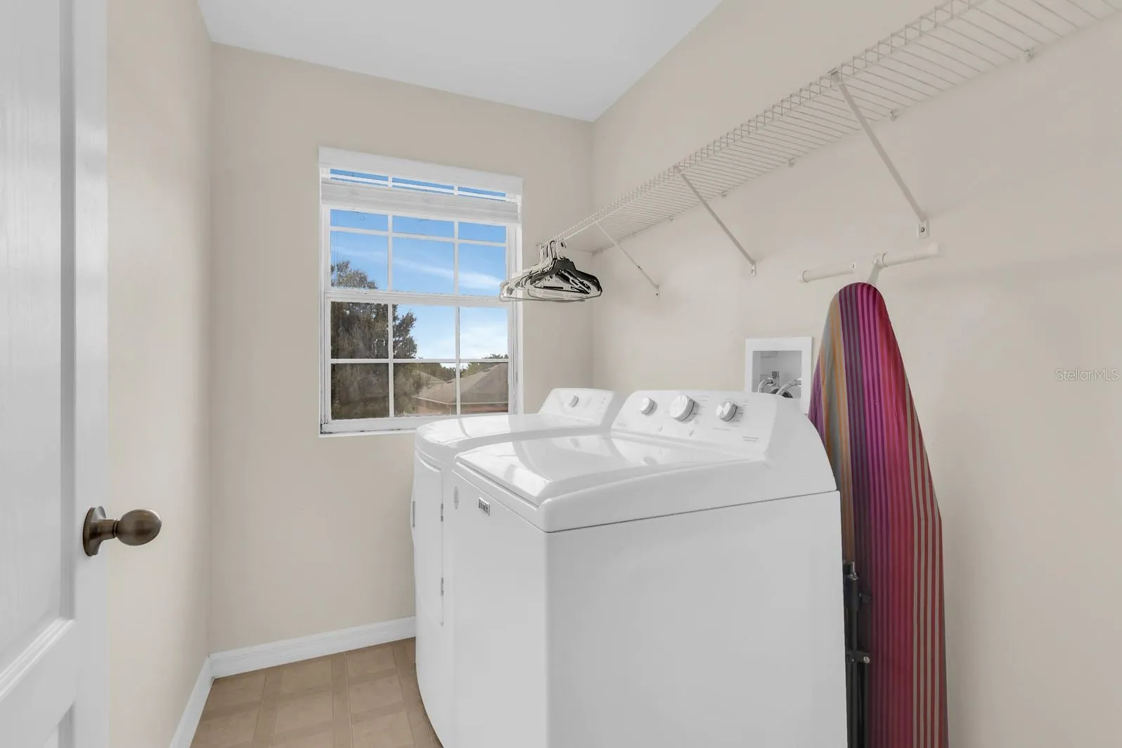 Laundry Upstairs