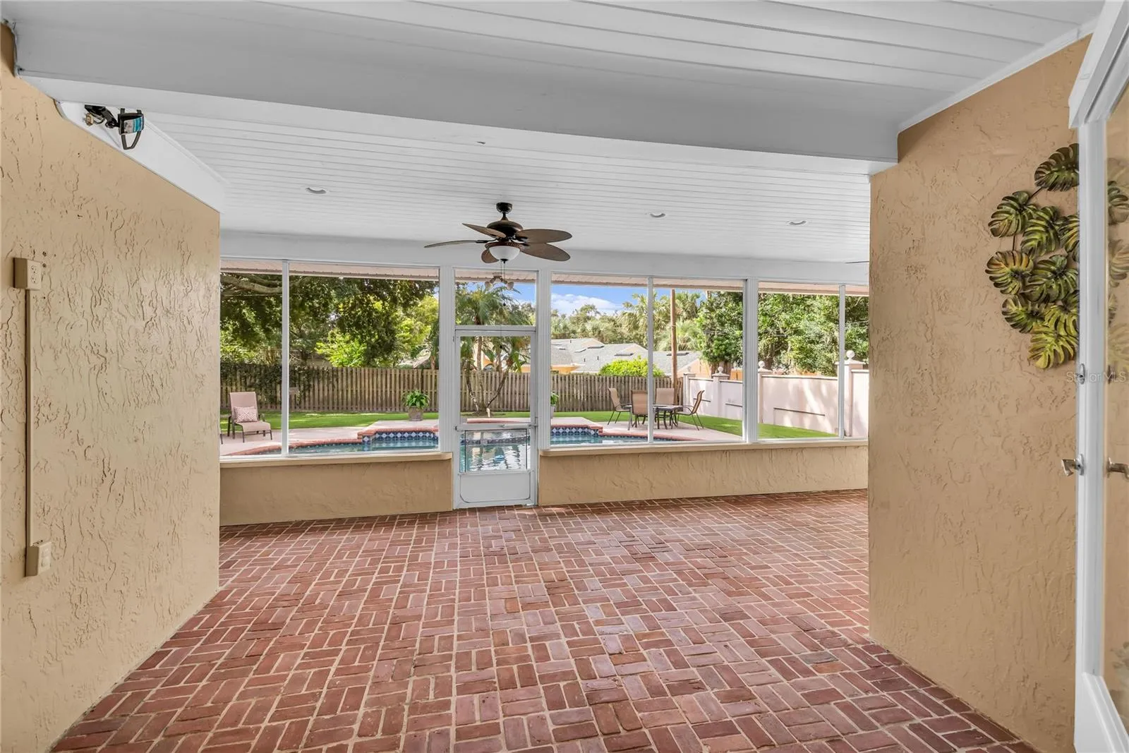 Screened porch