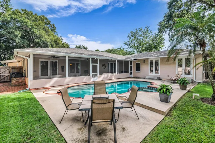 Pool and patio