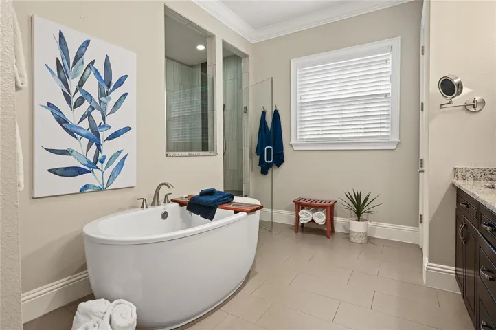 This room is spacious, light and lovely.