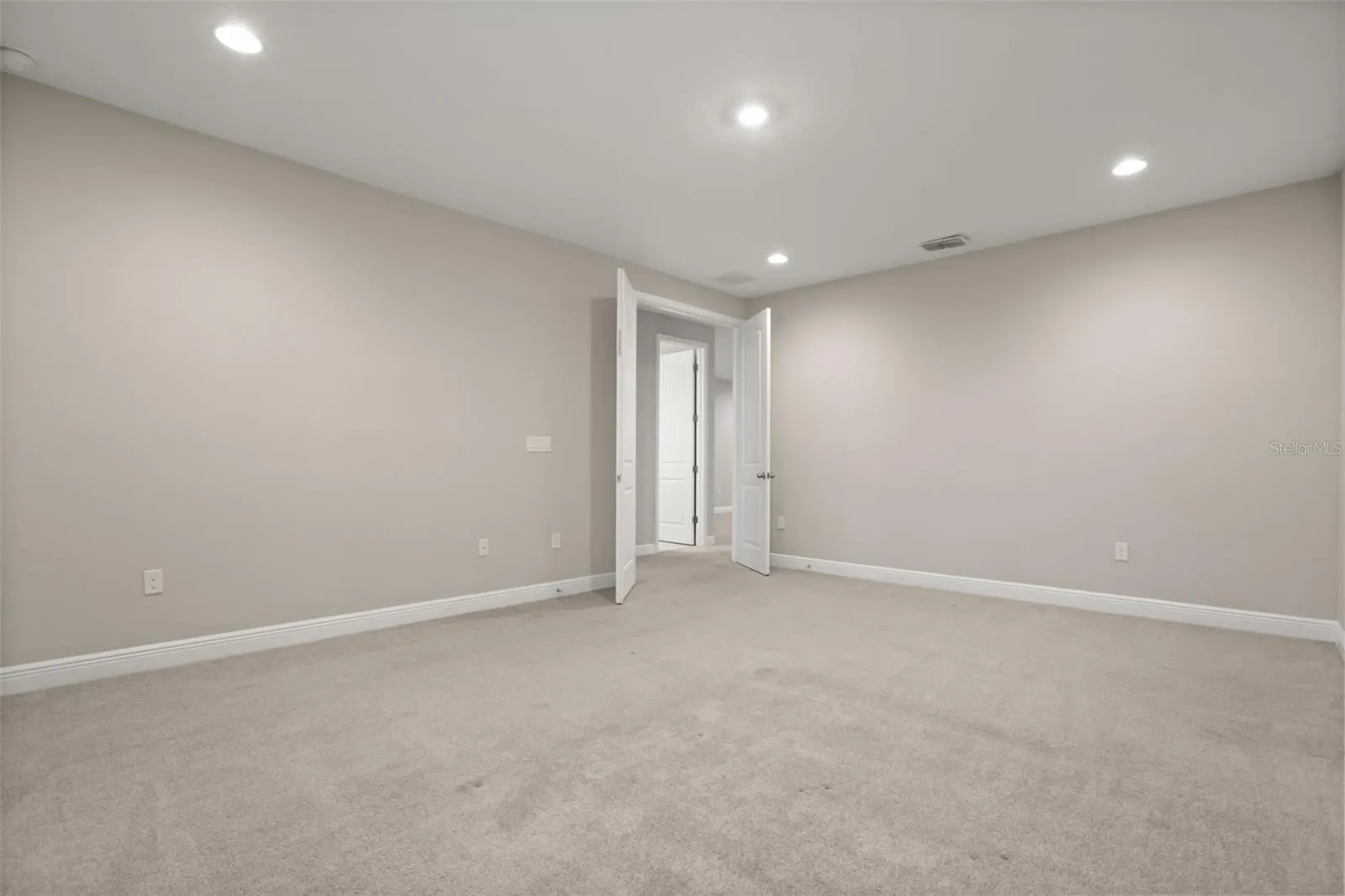 Media room or secondary primary room