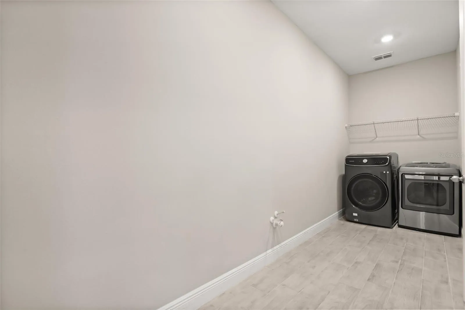 Upstairs laundry room