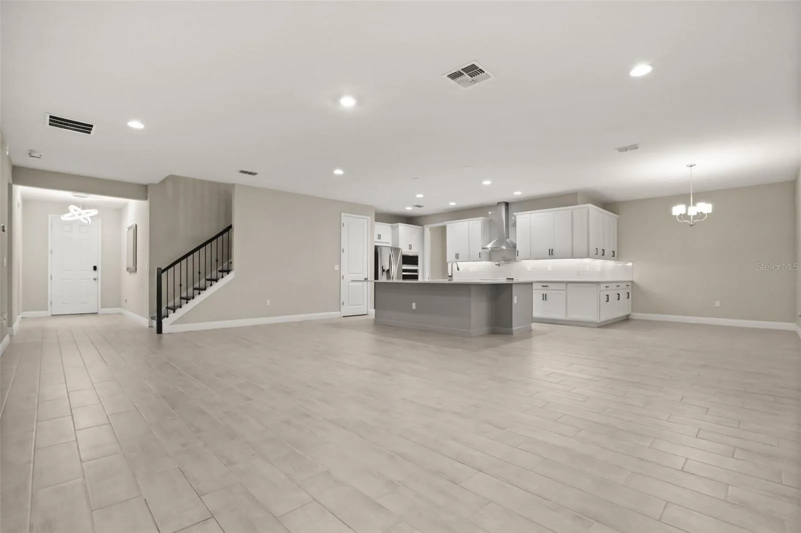 Open floor plan