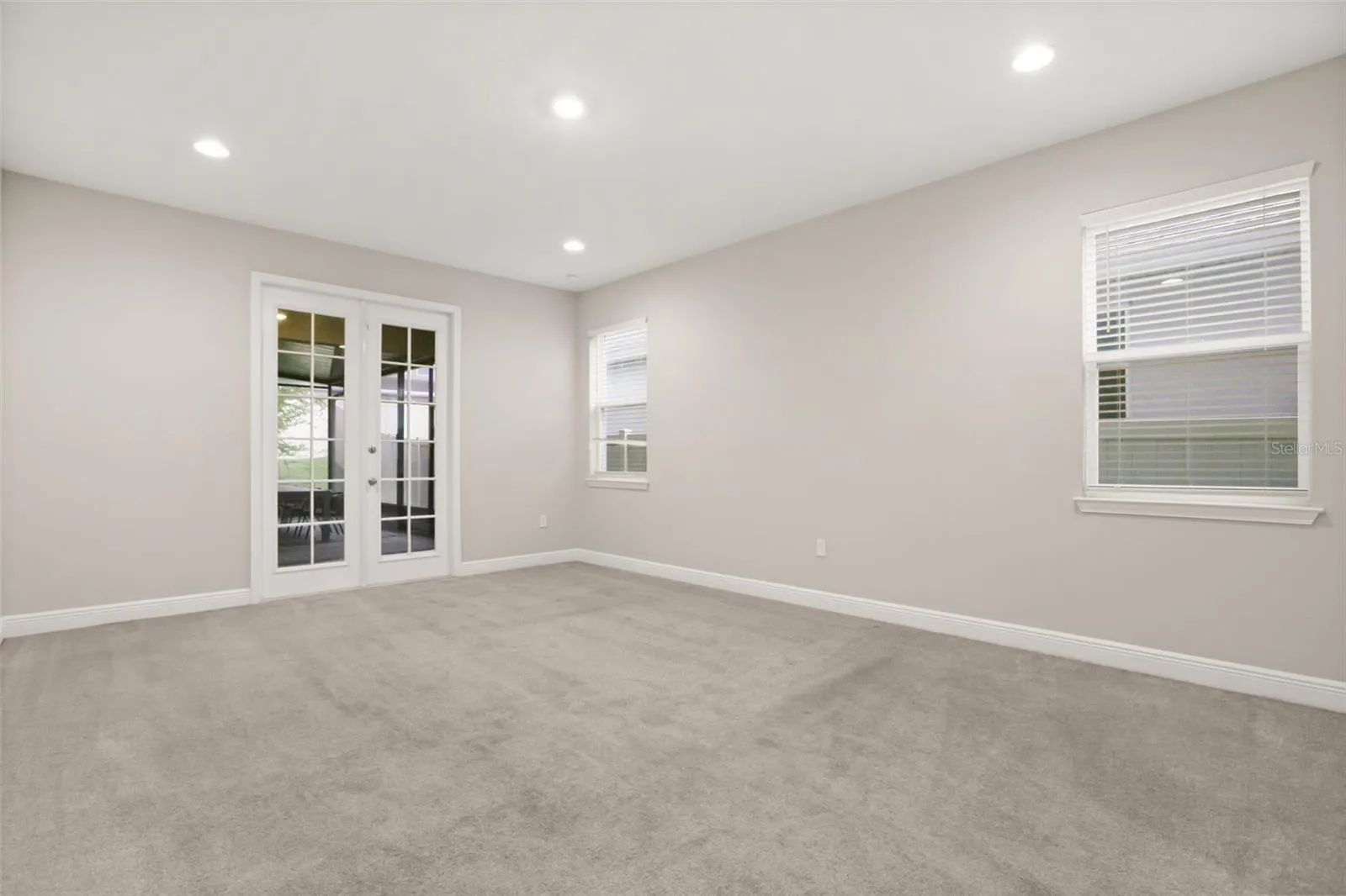 Master bedroom on the first floor