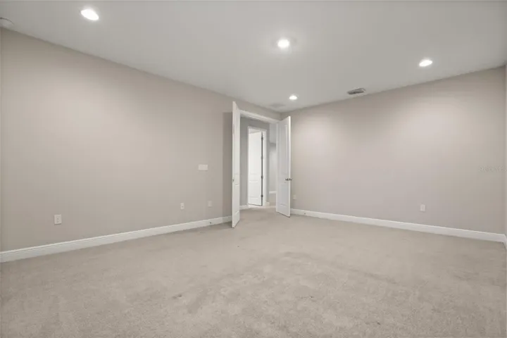 Media room or secondary primary room