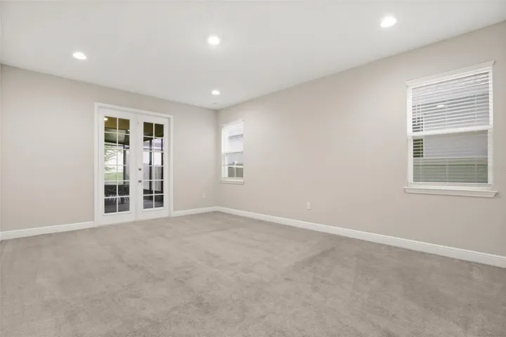 Master bedroom on the first floor