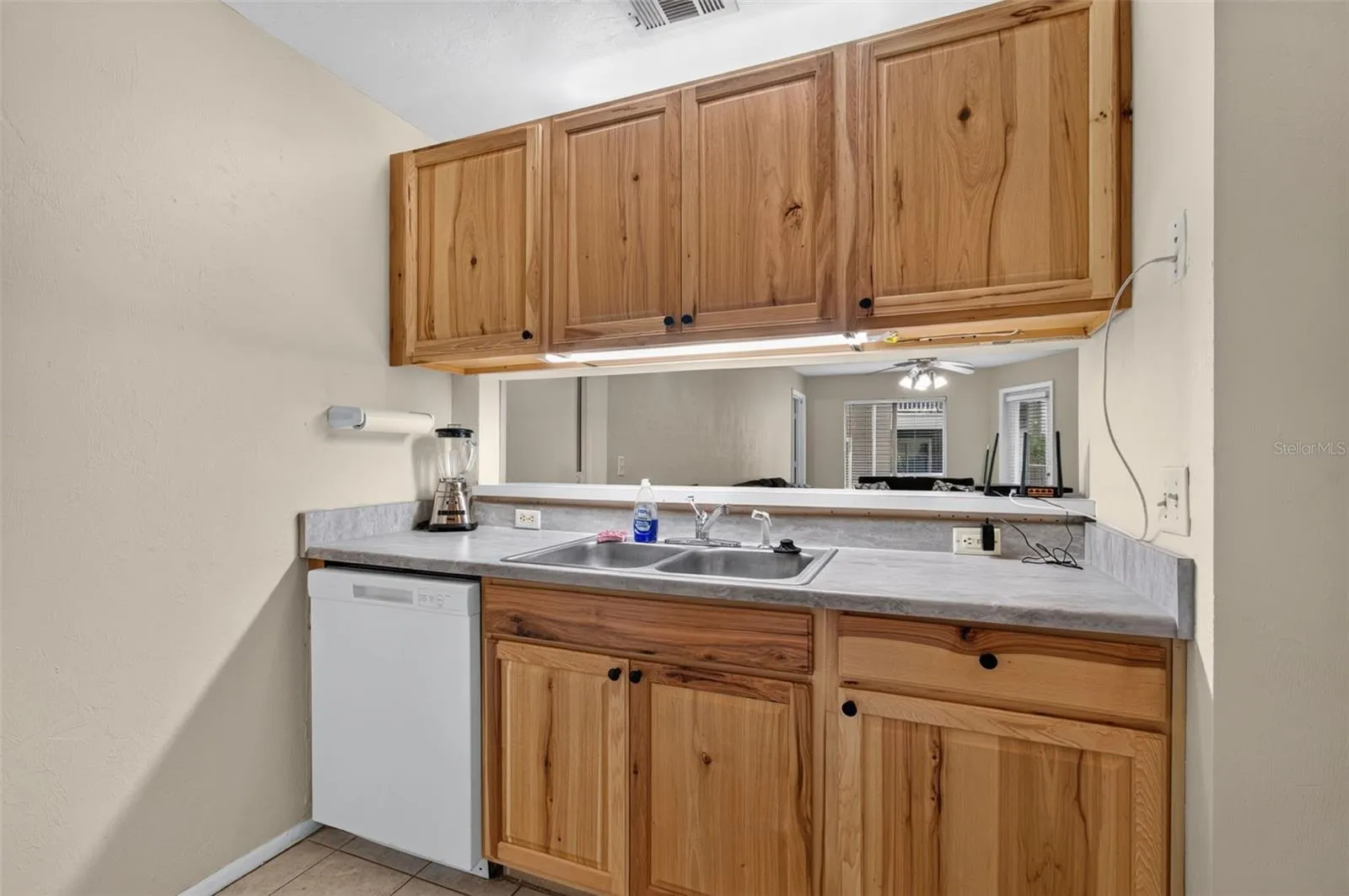 Kitchen view to Dining Area