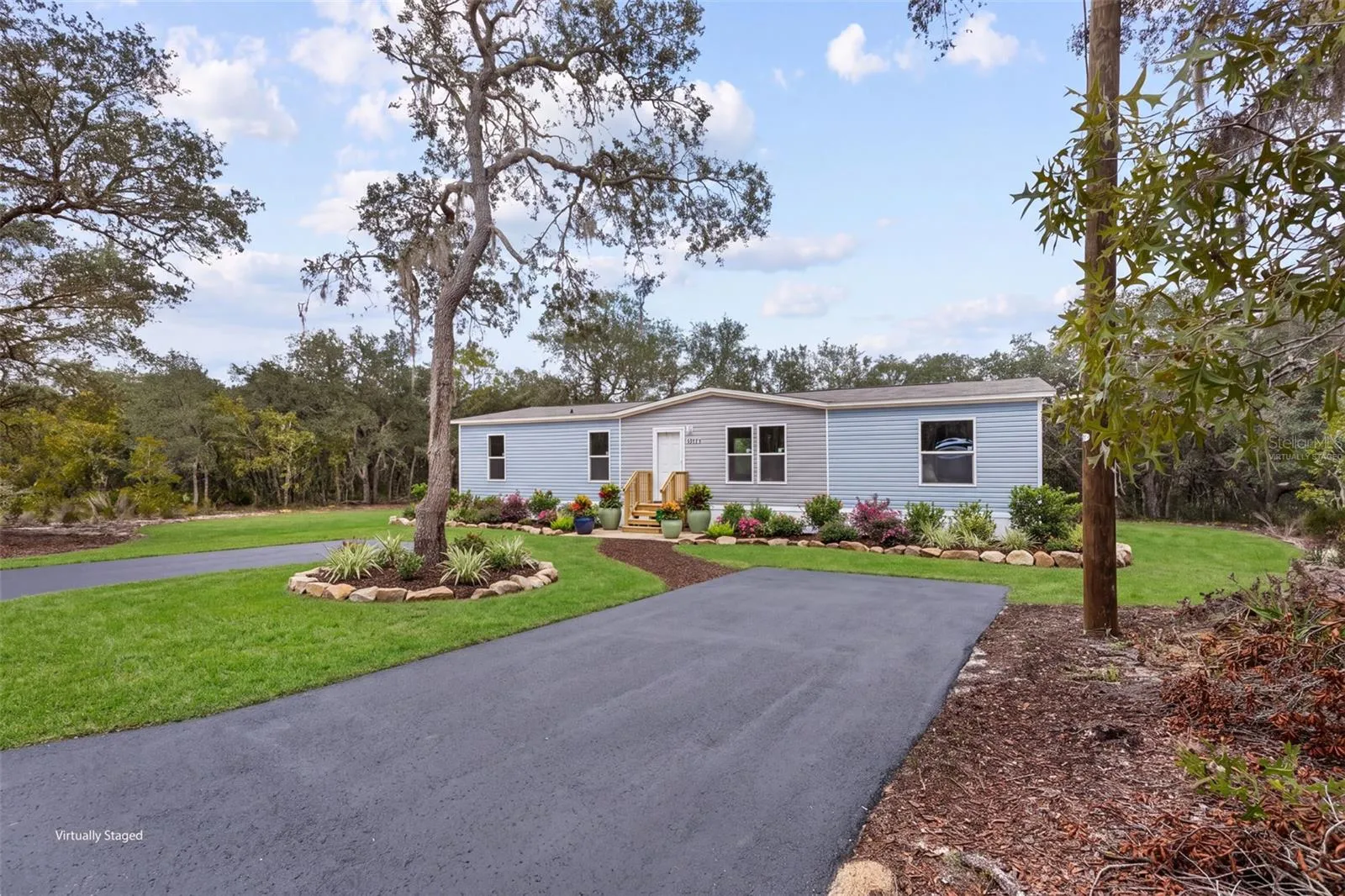 Virtually Staged to Show Potential Exterior with Updates