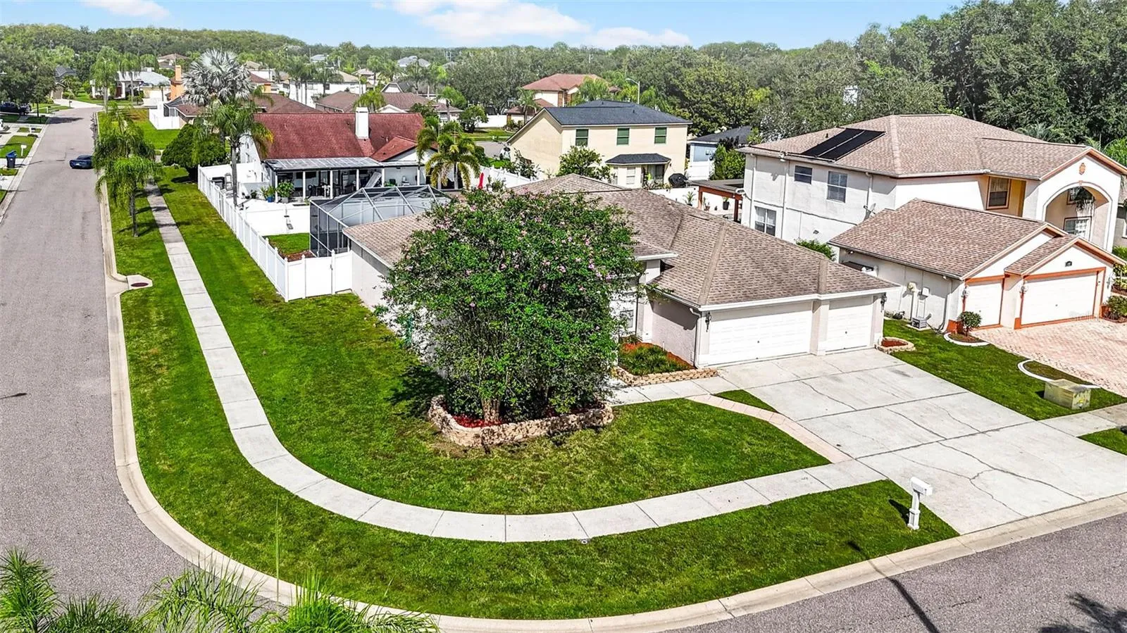 Large corner lot