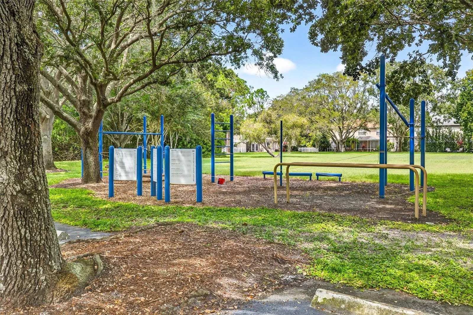 Enjoy parks, playgrounds and pavillions