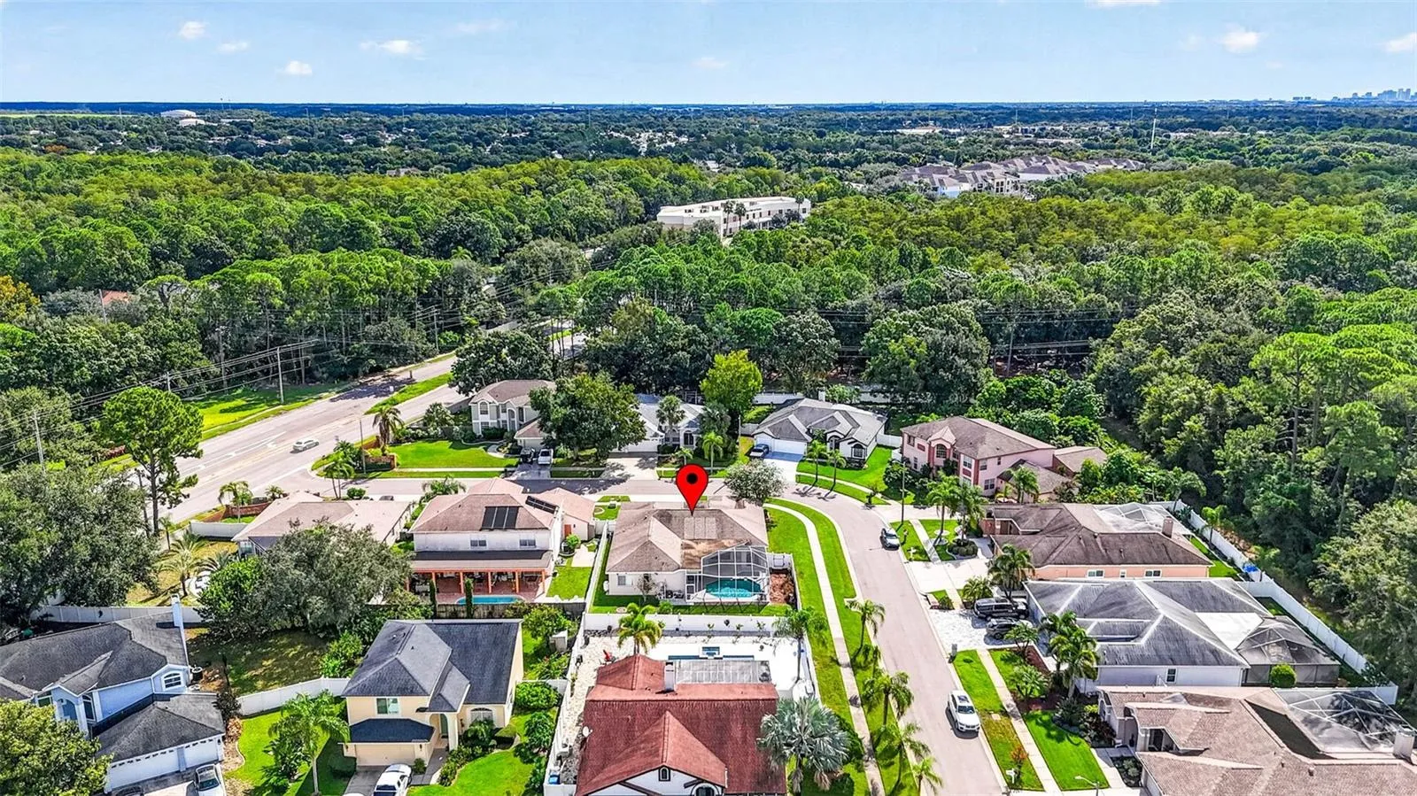 Convenient to shopping, dining and highways
