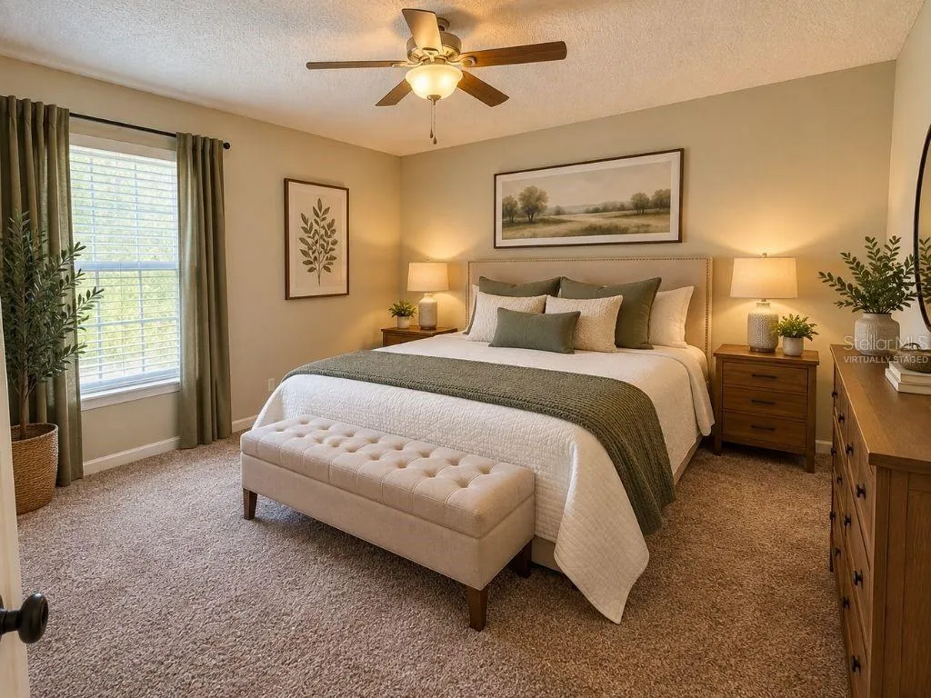 Bedroom 4 – virtually staged