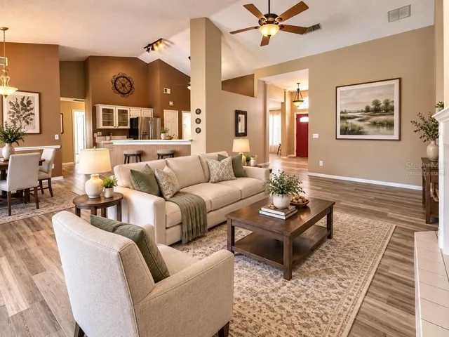 Living Room - Virtually Staged