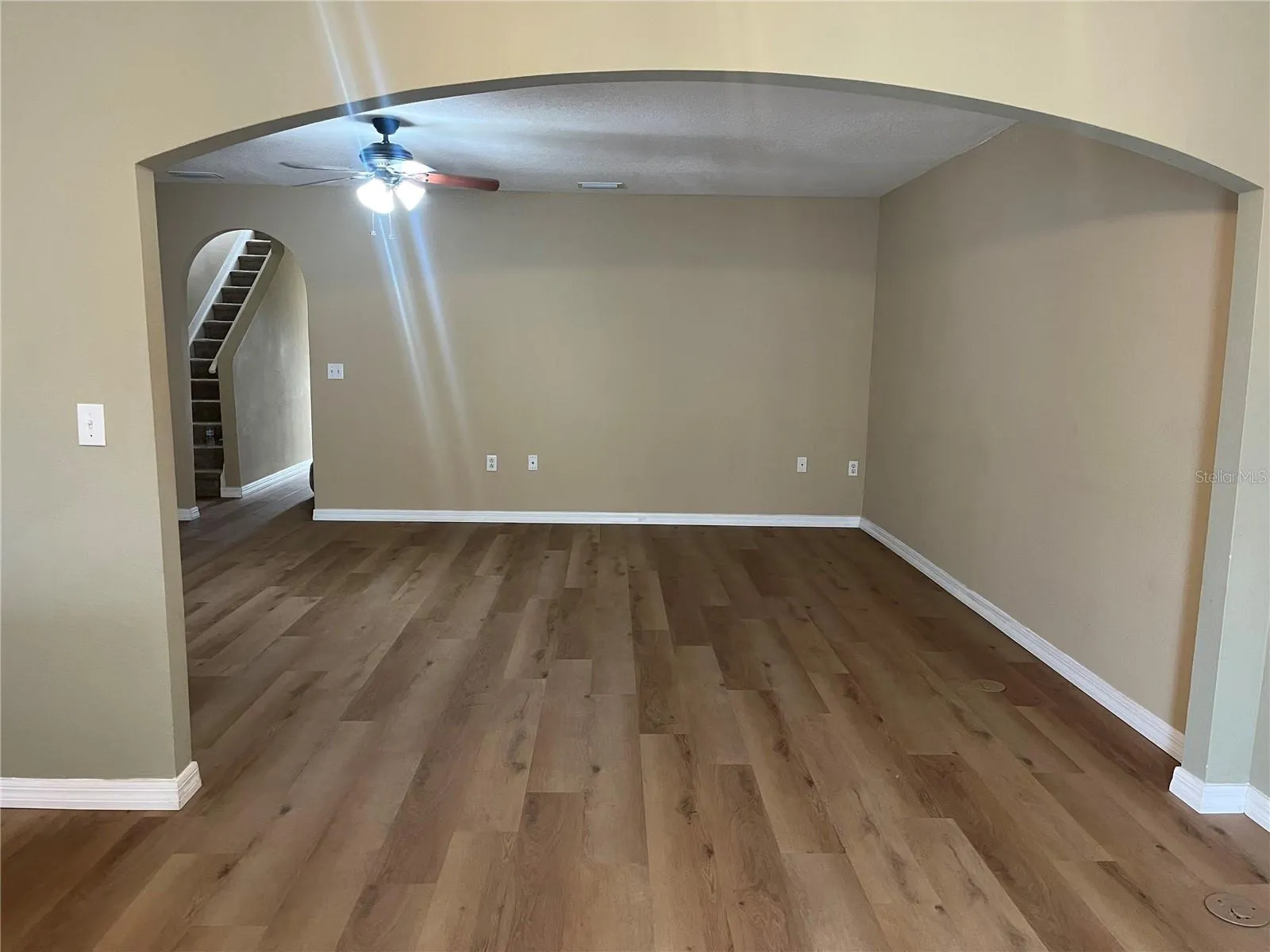 Looking from Dining Room to Great Room