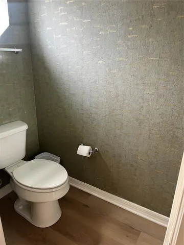 Half bath downstairs