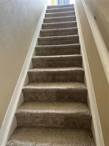 Upstairs to the Bedrooms and Loft