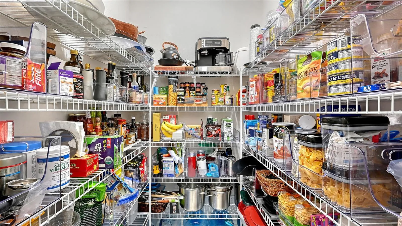 Walk-in Pantry in Kitchen.