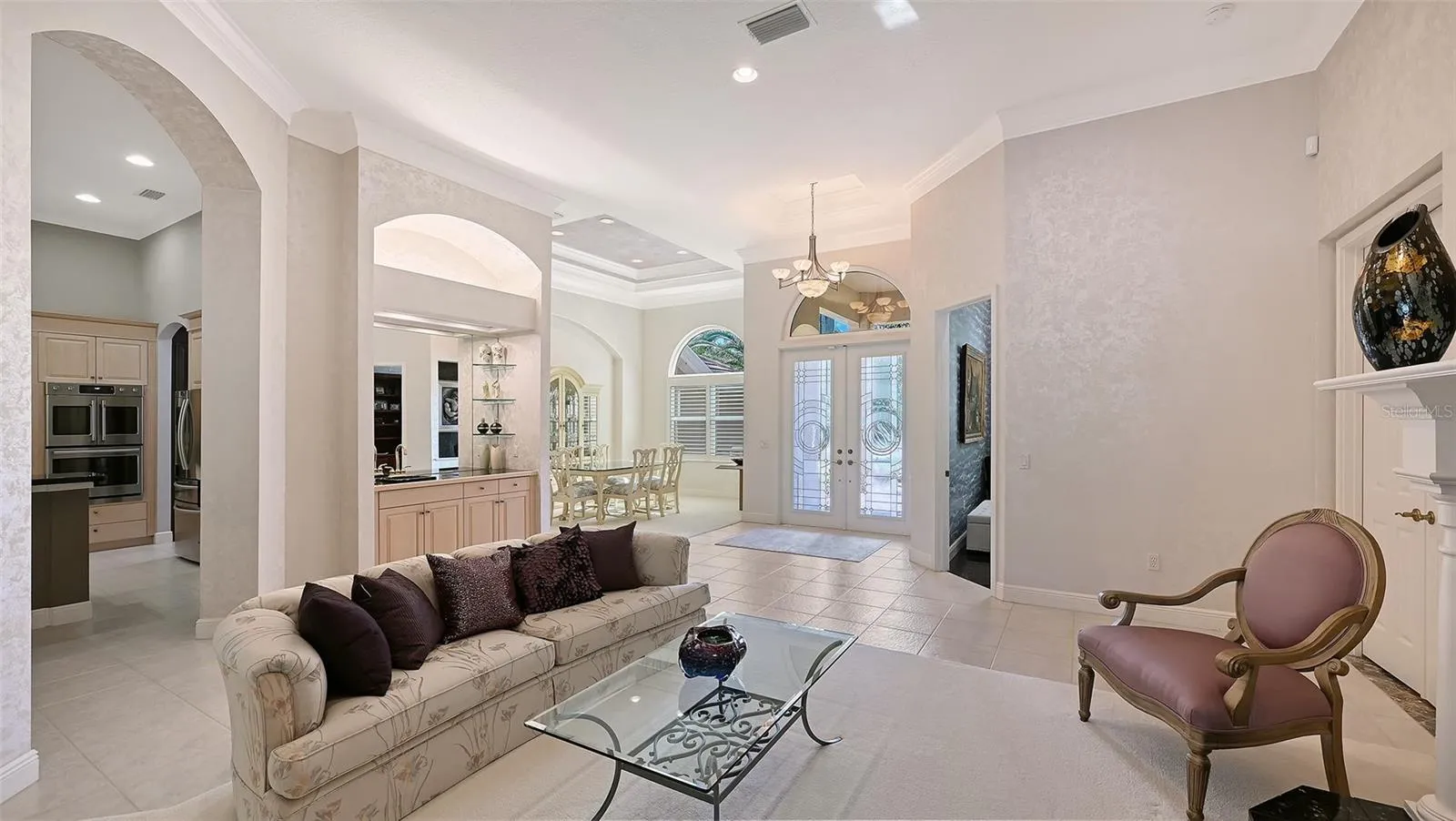 Separate Living Room.