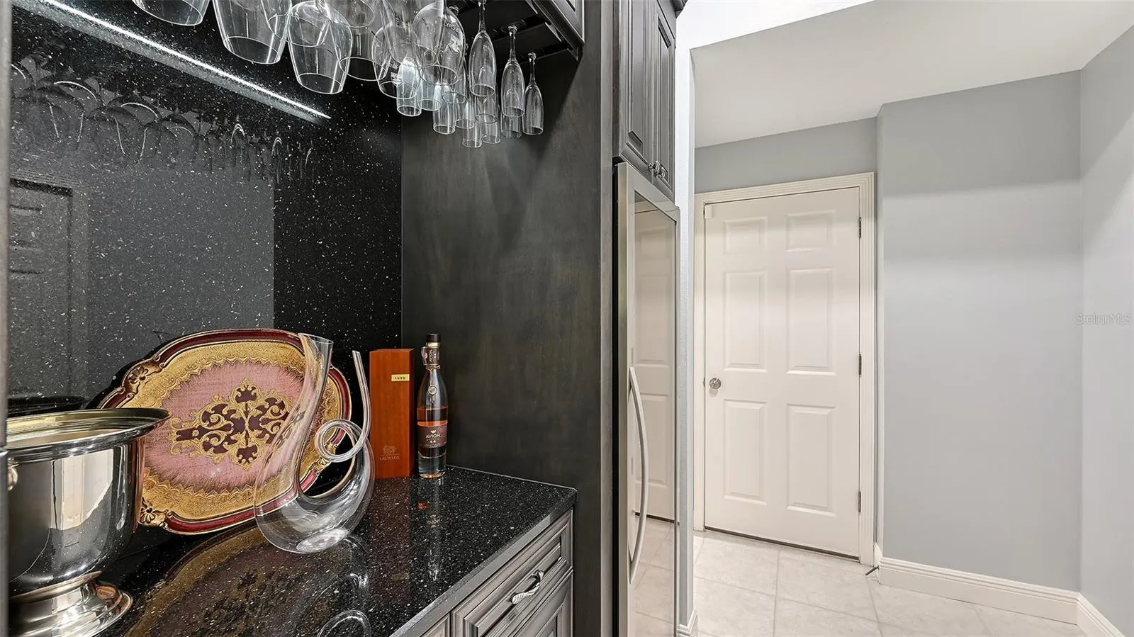 Butler Pantry in Kitchen Hallway.