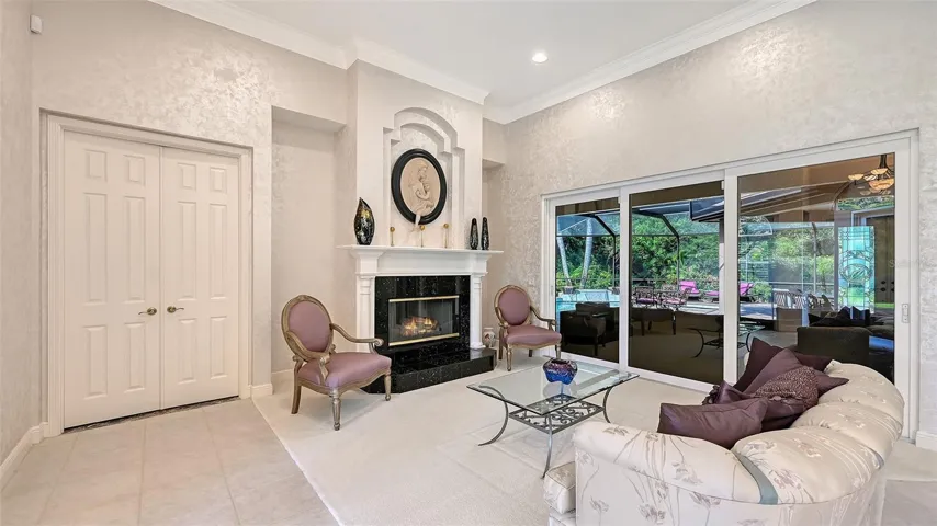 Separate Living Room.
