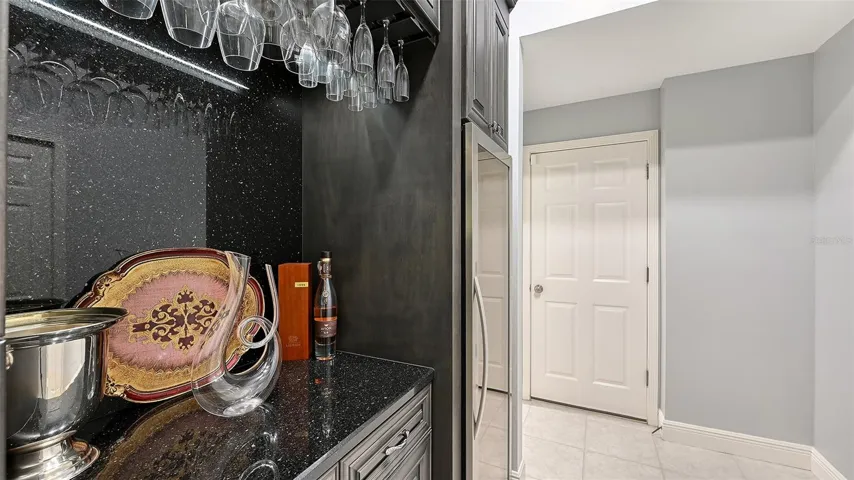 Butler Pantry in Kitchen Hallway.