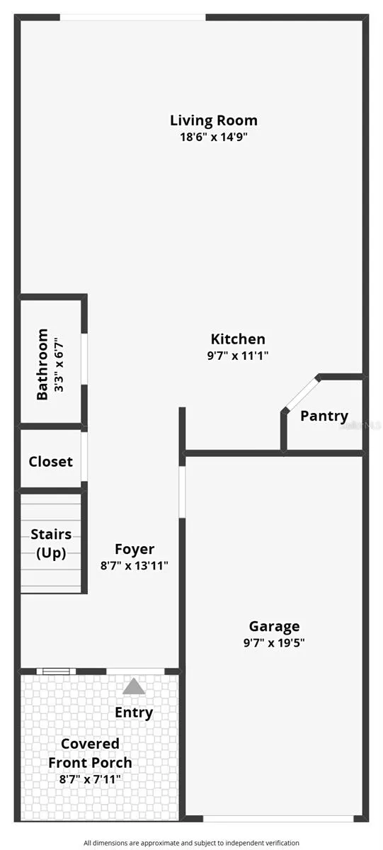 First Floor with 1/2 bath