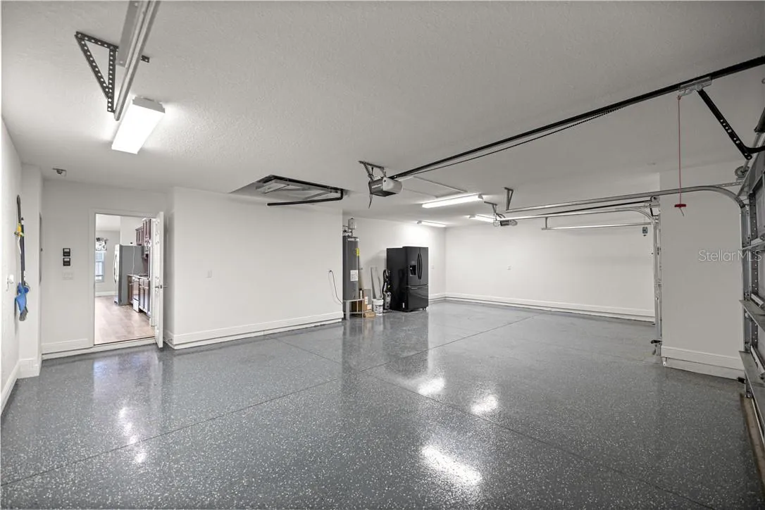 3 Car Garage with Fresh Exopy Floor