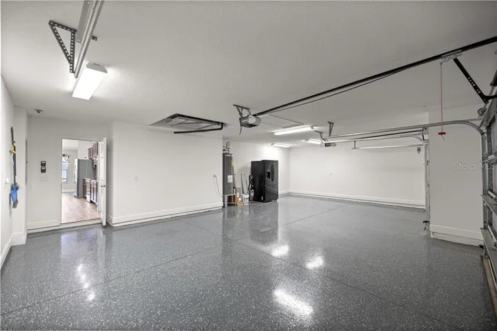 3 Car Garage with Fresh Exopy Floor