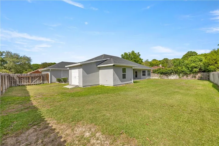 Back of Home/ Back Yard
