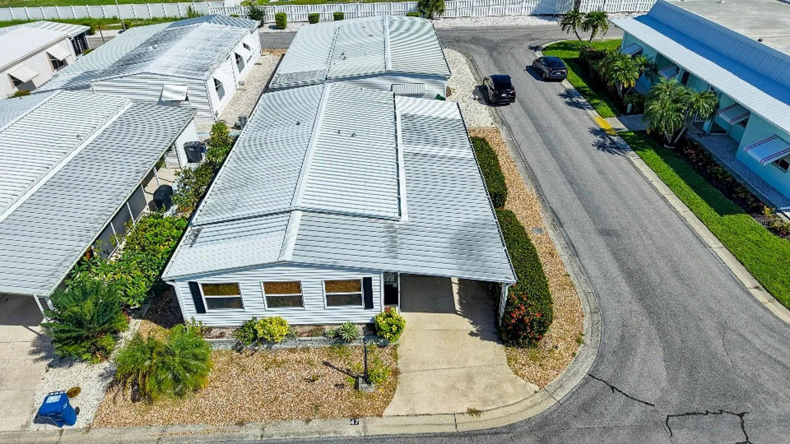 Overhead view