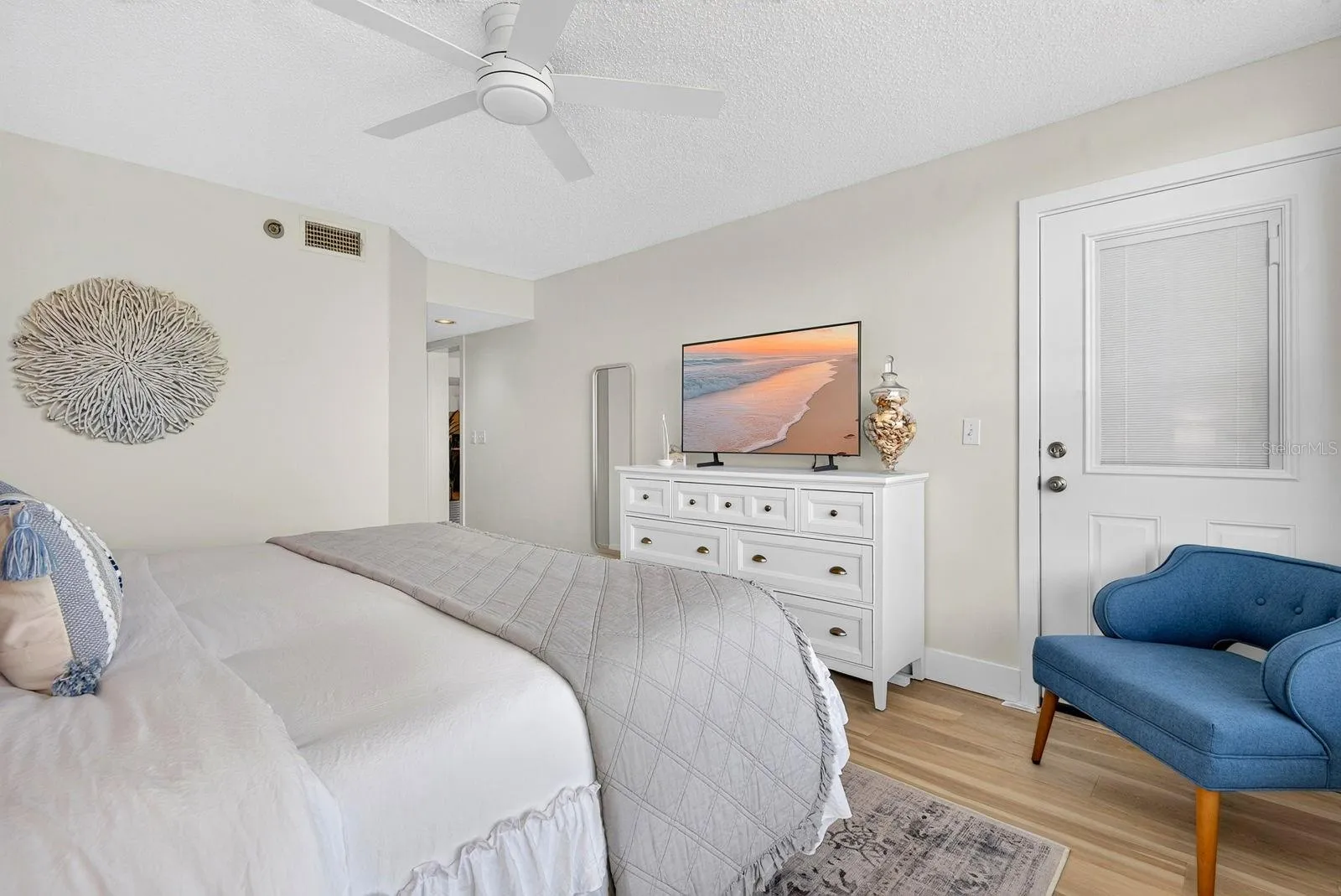 Master Bedroom with door to lanai to the right
