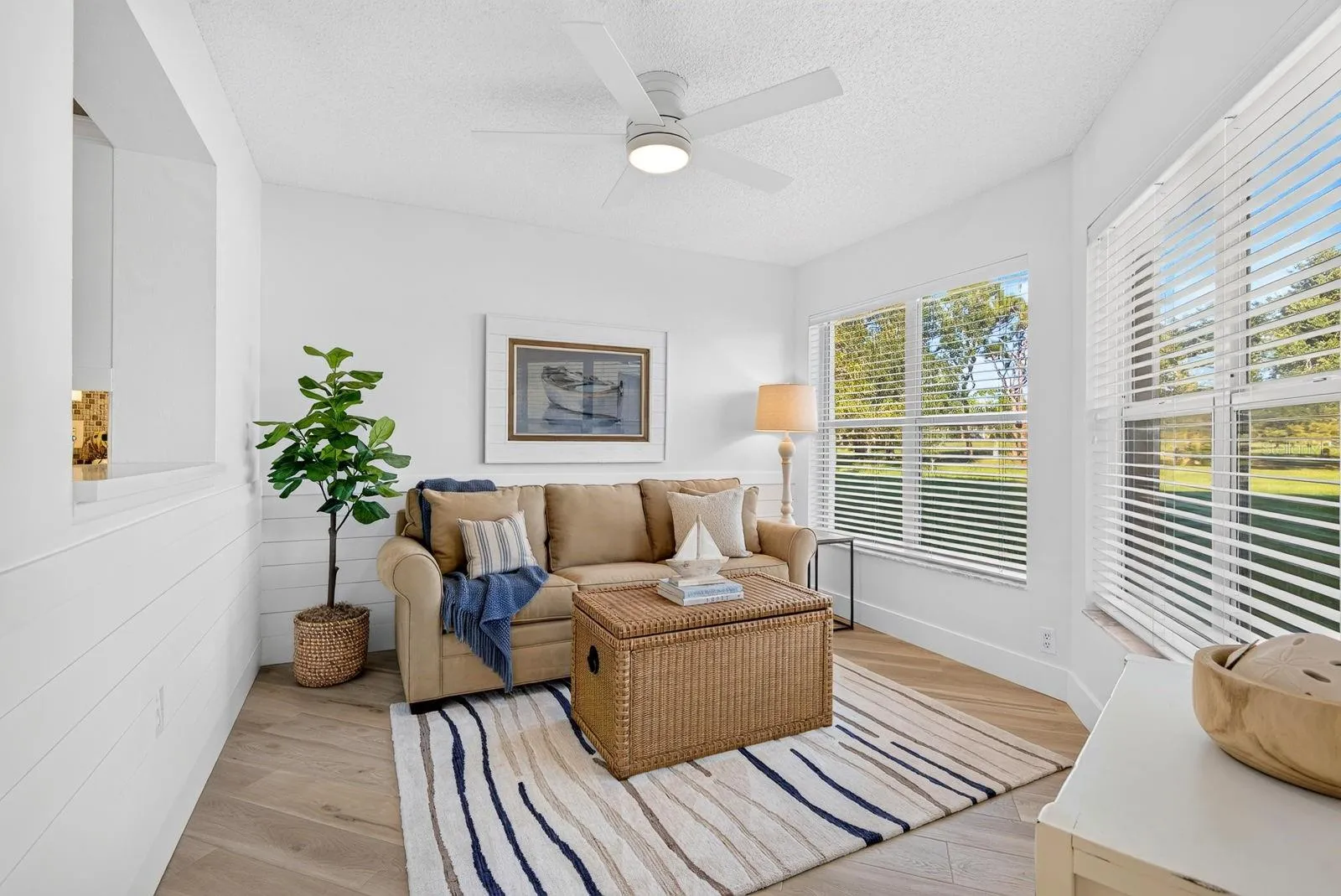 Bonus room off kitchen and living area providing a pull out couch for extra guests or a nice relax room