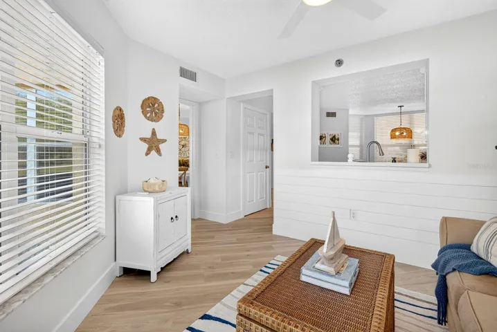 Bonus room area with Kitchen area behind it