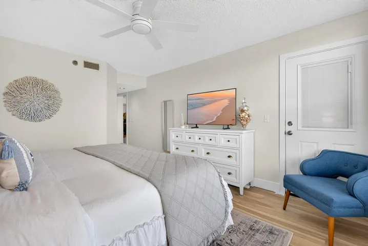 Master Bedroom with door to lanai to the right